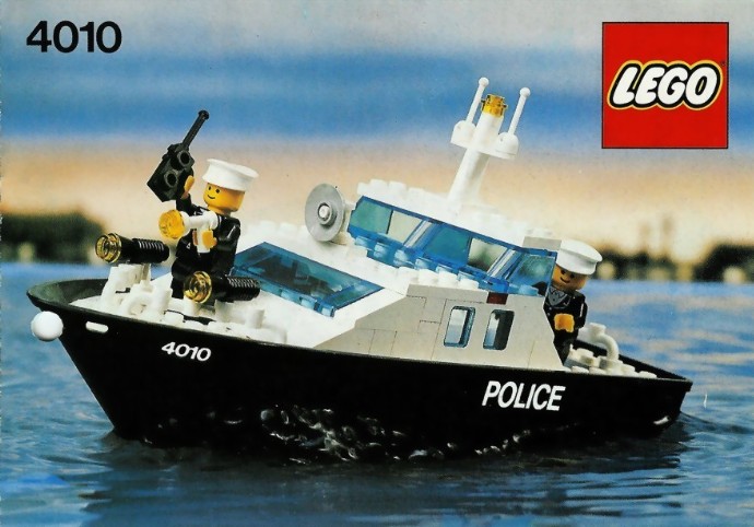 4010: Police Rescue Boat Product Image