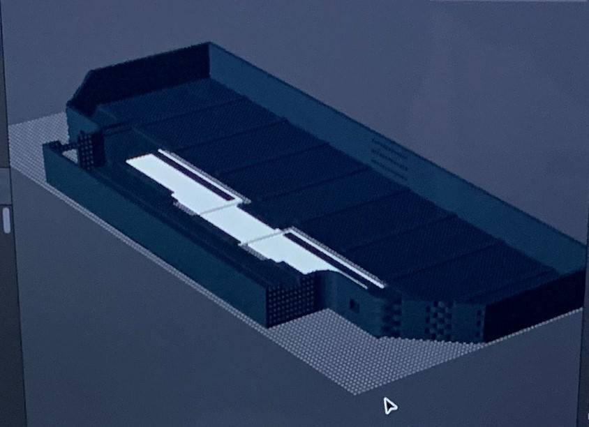First iteration of the control panel, just the shell basically