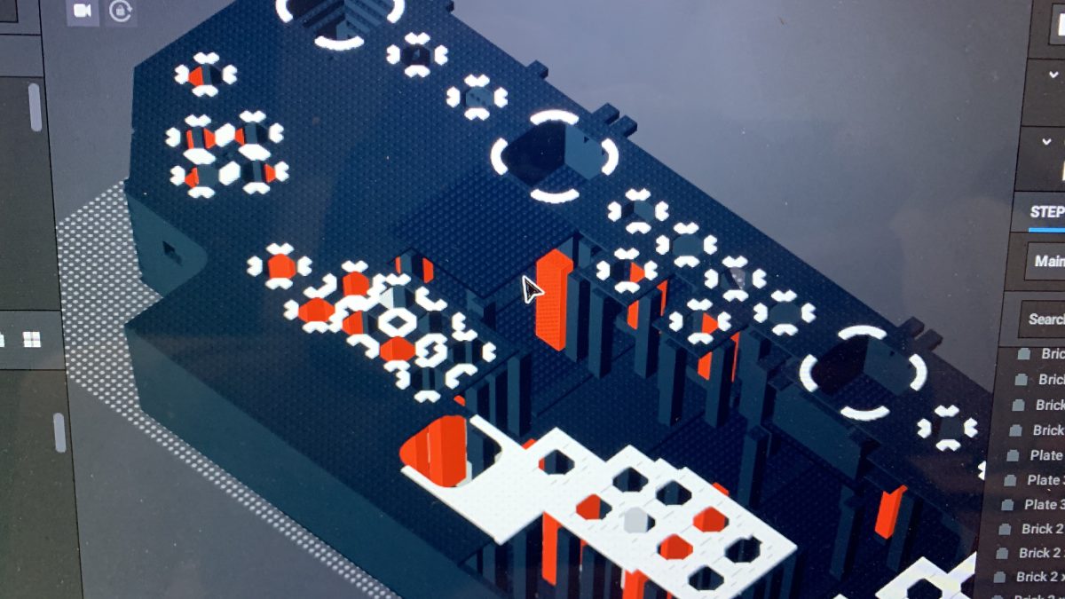 Control panel early iteration