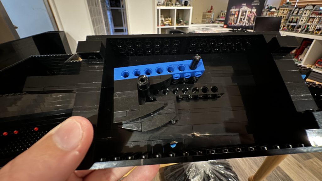 Photo showing the created lever tumbler lock