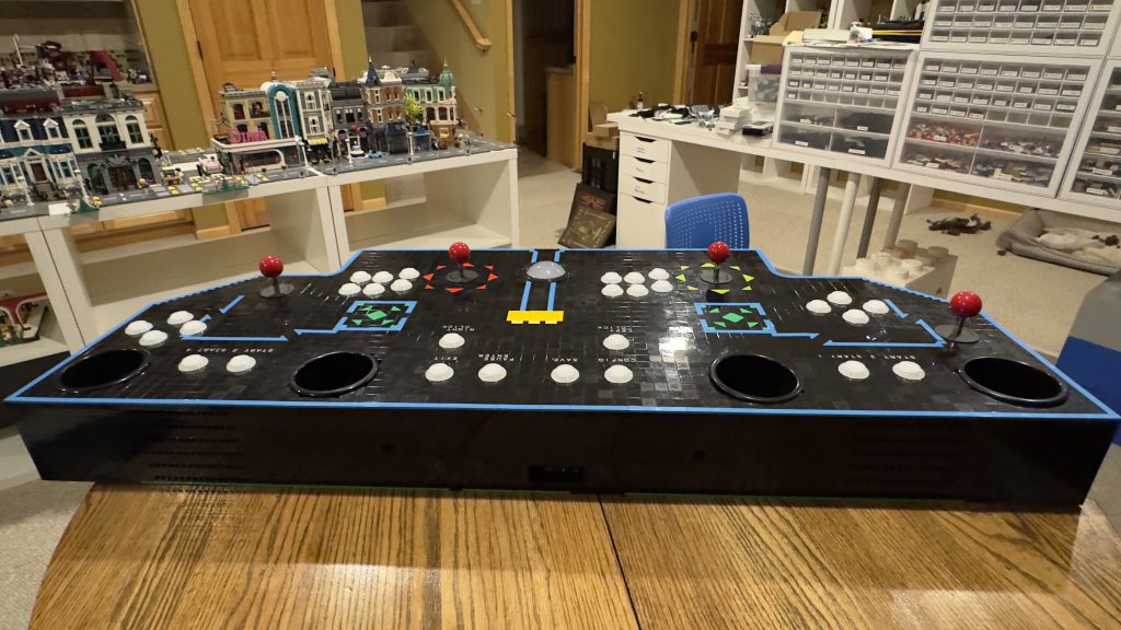 Photo of control panel with no cables shown at all