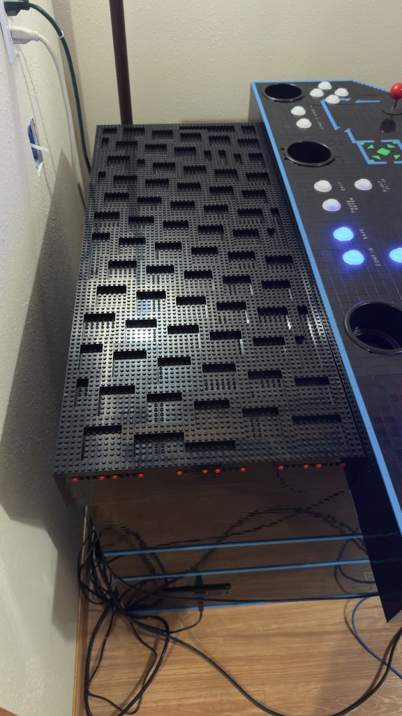 Photo of base, but no where to run cables